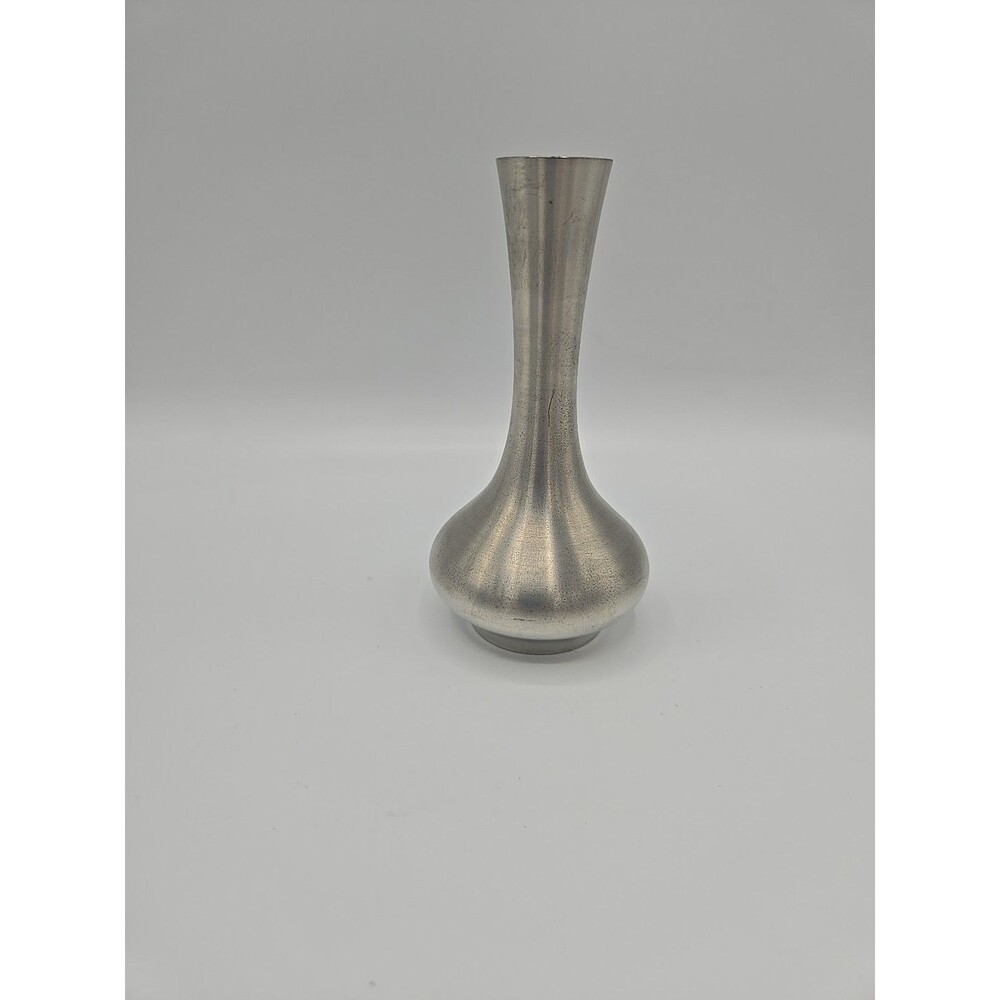 Selangor Pewter Silver Vase  5” H x 2-1/2" Diameter